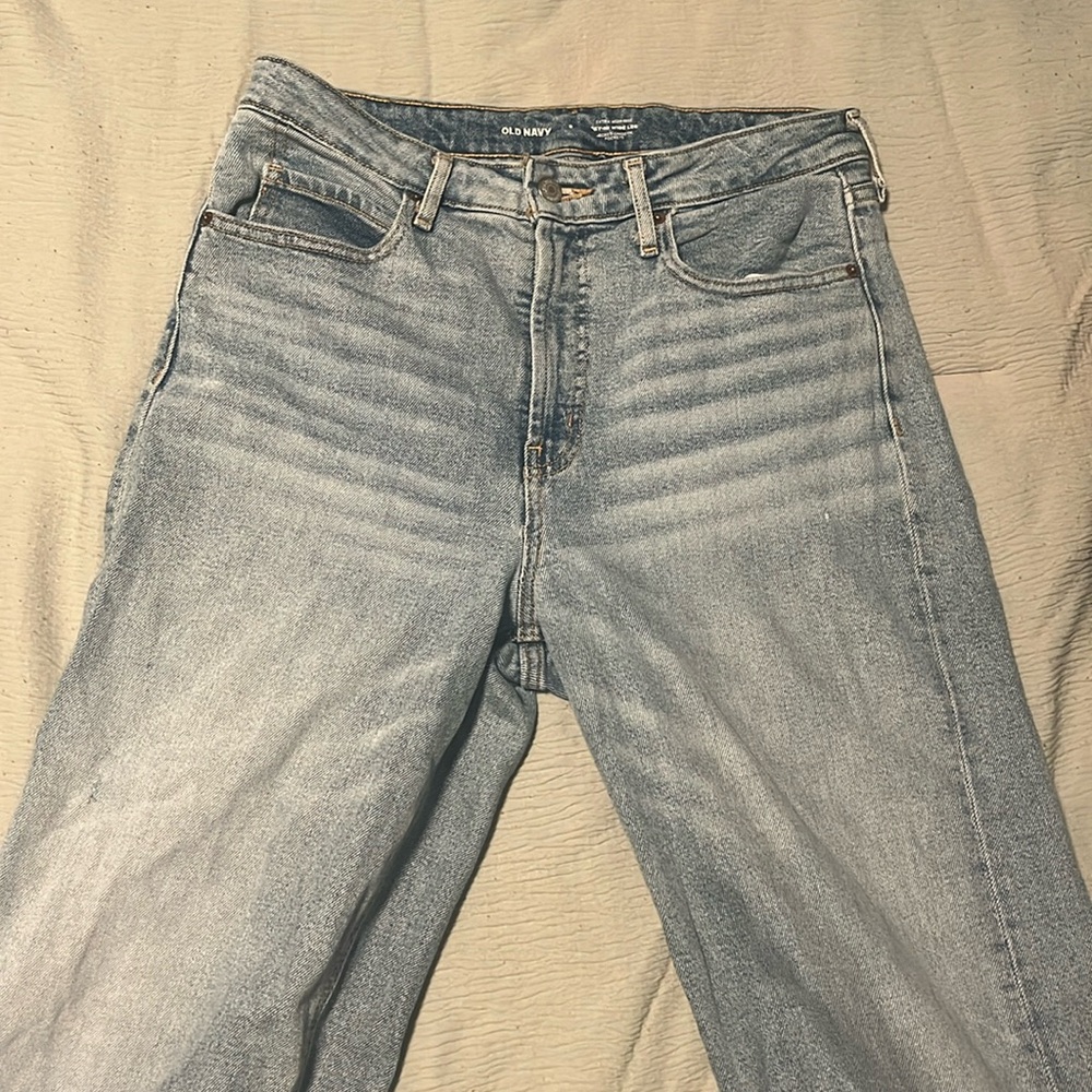 Old Navy Sky-Hi Wide Leg Jeans
